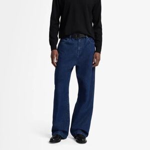 7 for all mankind utility denim wide leg jeans